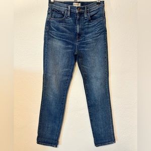 Madewell High Rise Slim Boyjeans 27